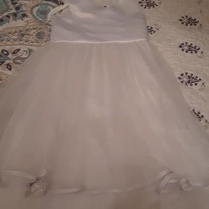 Child's Communion Dress and Crown